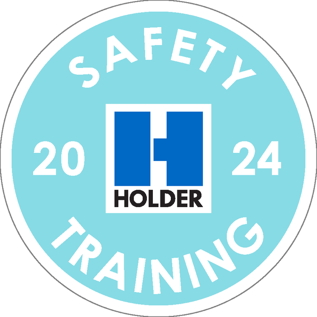 Safety Training Decals 2024 (sold in rolls of 50)