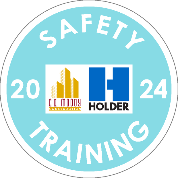 MHJV Safety Training Decals 2024 (sold in rolls of 50)