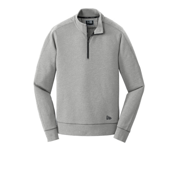 New Era® Tri Blend Fleece 1/4 Zip Pullover Shirt