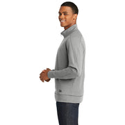 New Era® Tri Blend Fleece 1/4 Zip Pullover Shirt